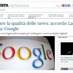 La Stampa e Google