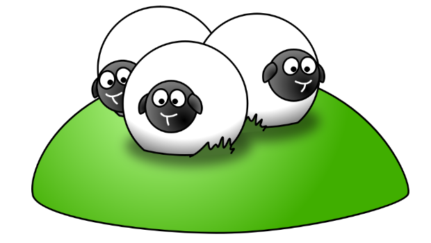 lemmling-Simple-cartoon-sheep-2 from OpenClipart.org