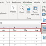 Bloccare righe excel